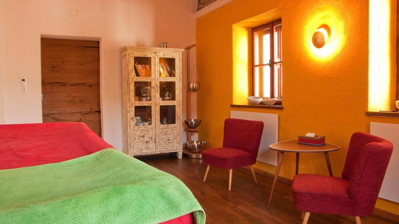 Tauglerei Appartement Kamin In Den Zauberbergen Санкт-Коломан Экстерьер фото
